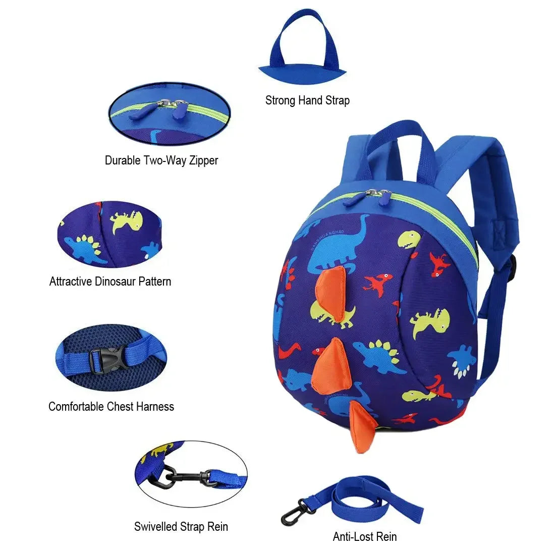 Kids Baby Travel bag dino edition