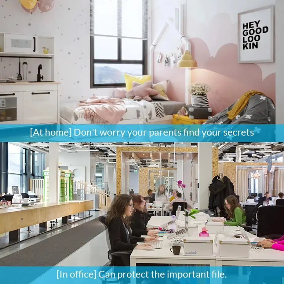 Smart Fingerprint Travel Padlock